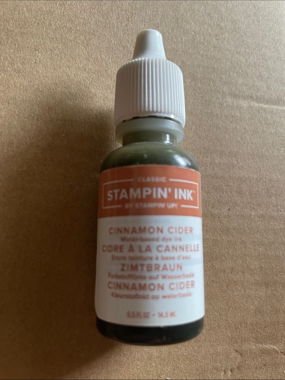 Stampin' Up! Cinnamon Cider Ink Refill - White Cap
